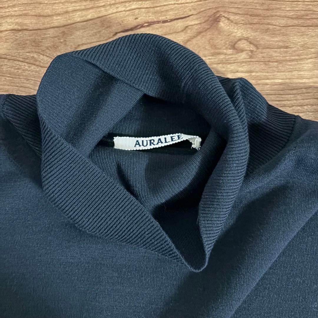 トップス AURALEE 24AW SUPER HIGH GAUGE WOOL KNIT