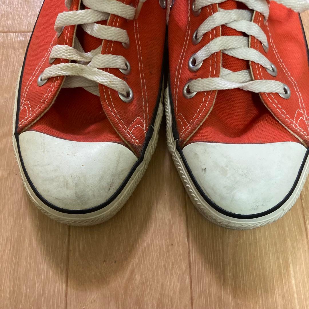 90s コンバース オールスター アメリカ製 オレンジ 26.5㎝