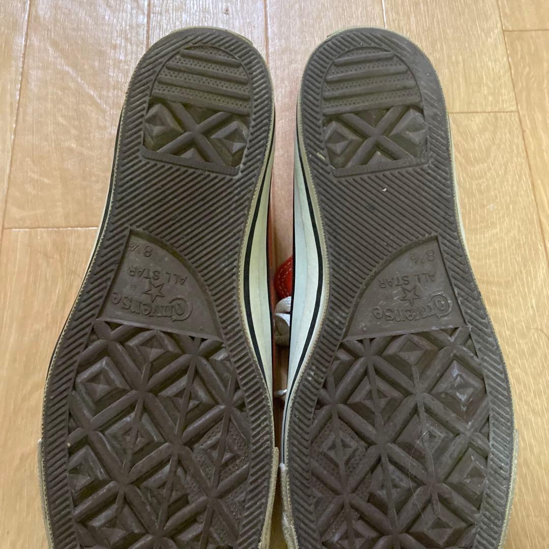 90s コンバース オールスター アメリカ製 オレンジ 26.5㎝