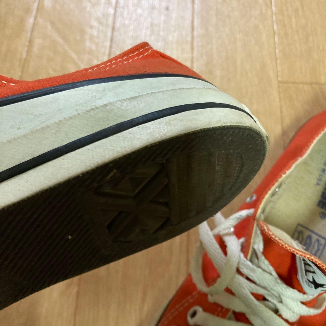 90s コンバース オールスター アメリカ製 オレンジ 26.5㎝
