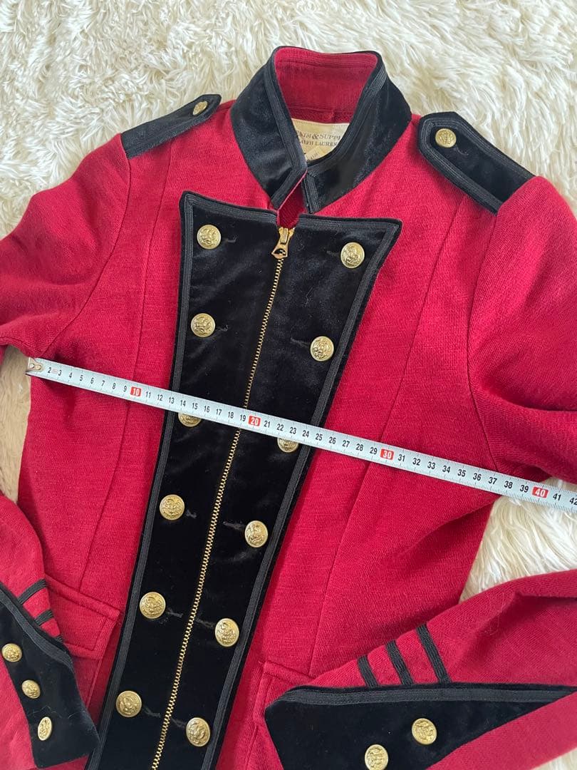 ラルフローレンデニムアンドサプライナポレオンジャケット美品ミリタリー