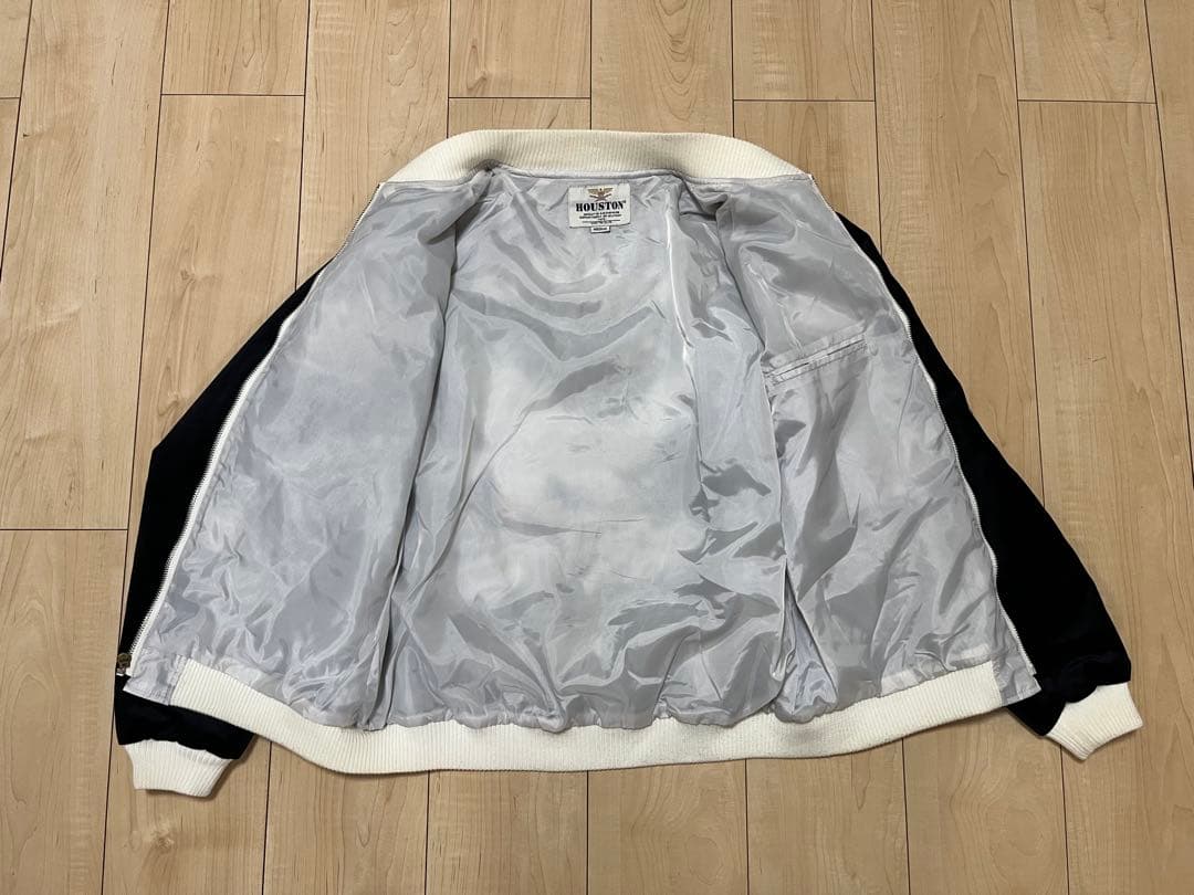 HOUSTON 別珍 スカジャン アラスカ スーベニアジャケット 鷹