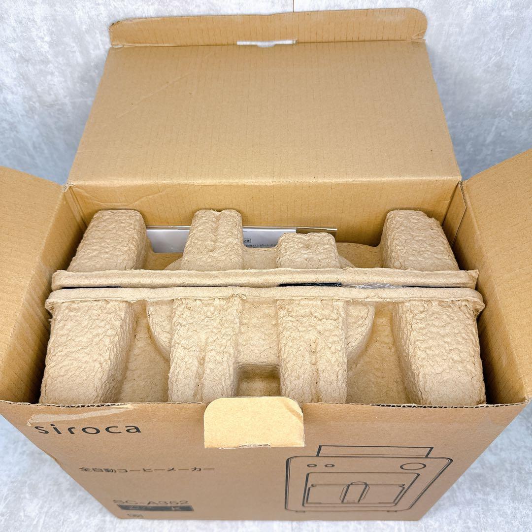 siroca シロカ 2025年製 全自動コーヒーメーカー SC-A352