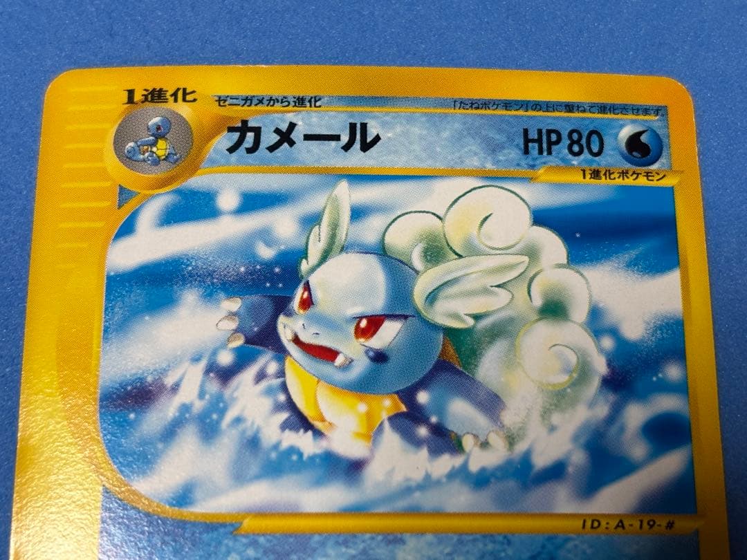 ポケモンカード　eカード　カメックス　カメール　ゼニガメ