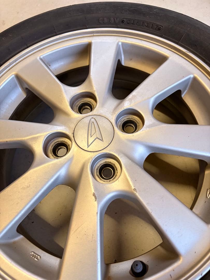 送料込み 155/65r 14インチ ダイハツホイールセット サマータイヤ