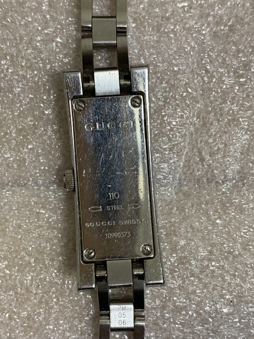 GUCCI シルバー 長方形時計 seiko orient citizen