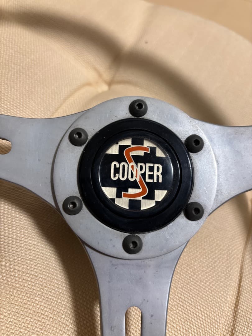 ミニクーパーs ステアリング