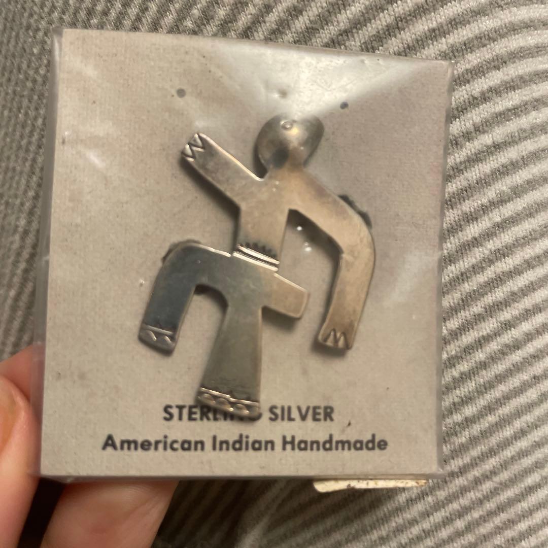 ネイティブアメリカン ナバホ族 インディアンジュエリー ブローチ