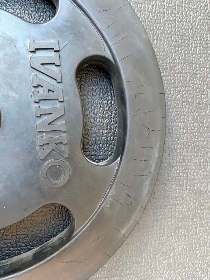 IVANKO　イヴァンコ　バーベル　プレート　10キロ　2枚セット 28mm