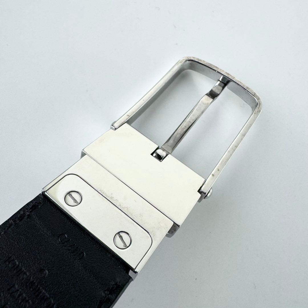 【極美品】ルイヴィトン サンチュール ダミエアンフィニ レザー ブラック