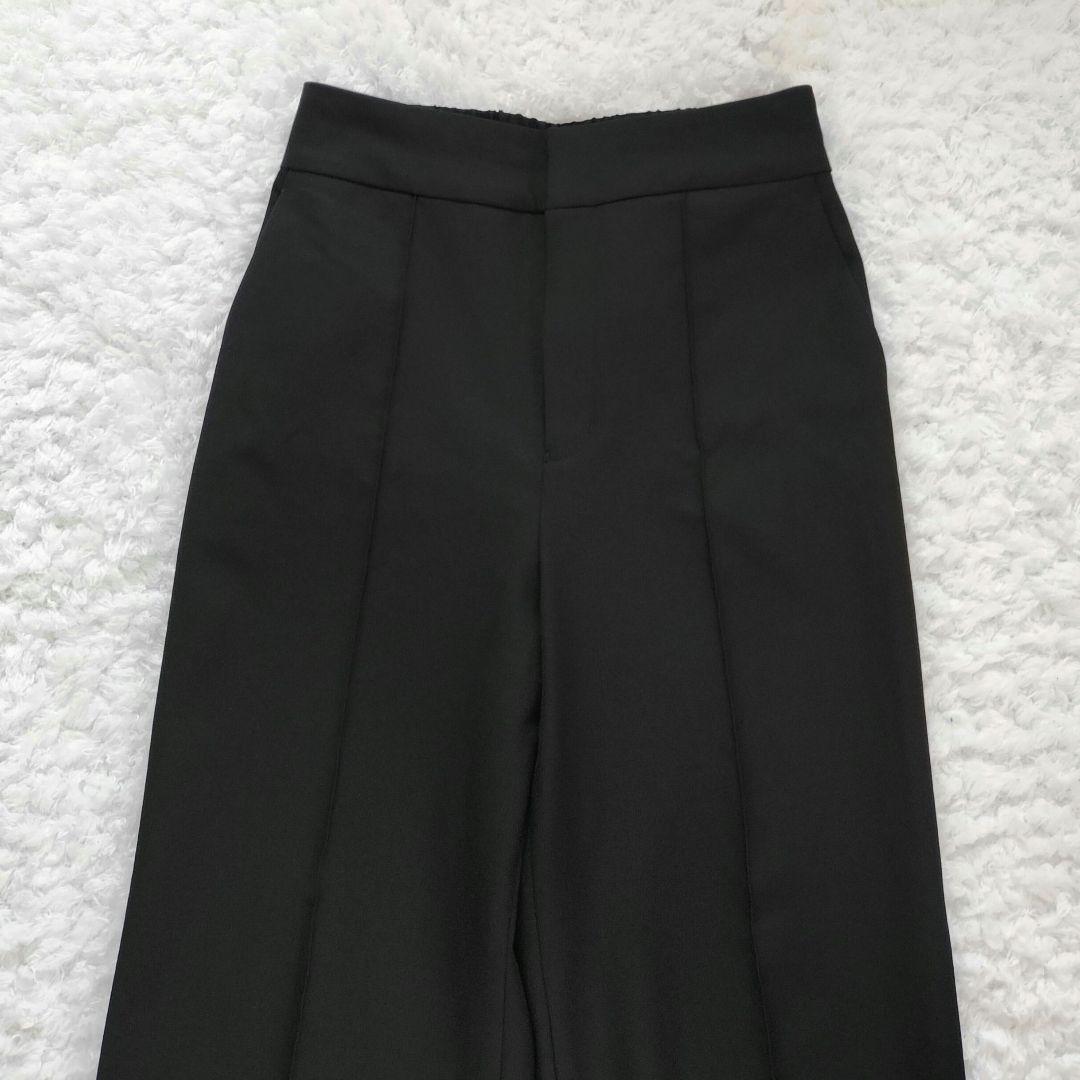 ロペピクニック セットアップ ウールライクサージ パンツ ジャケット 40 黒