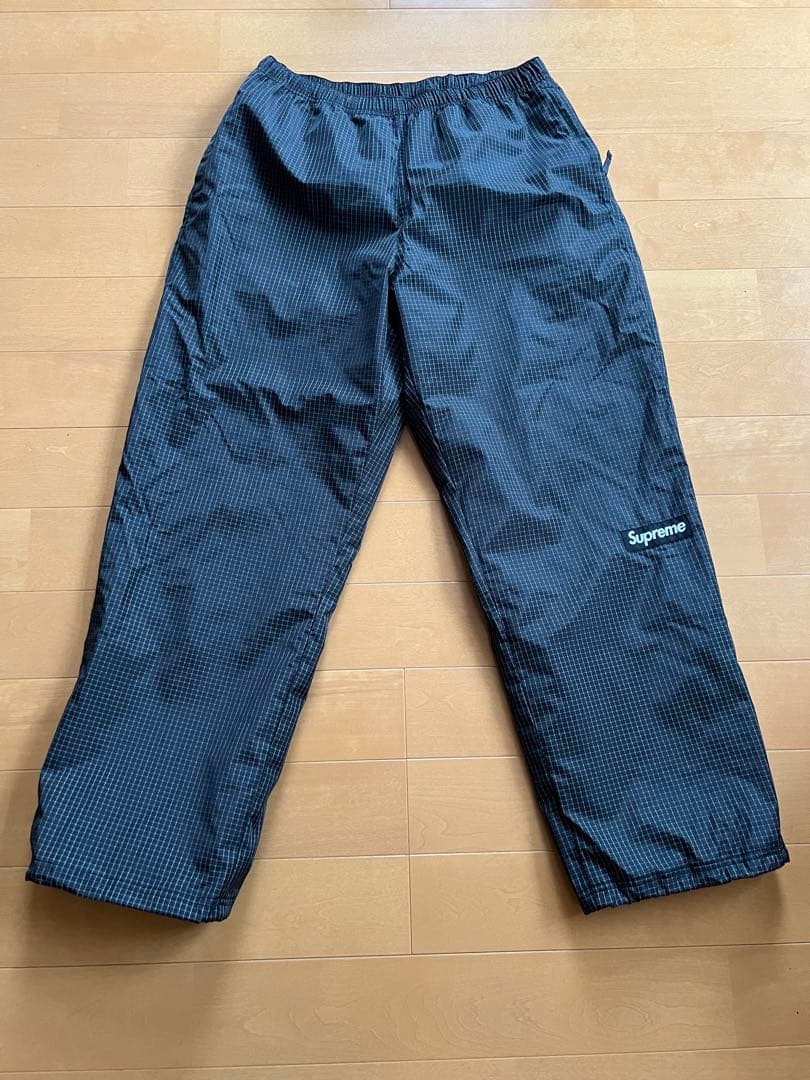 パンツ supreme rifrective ripstop track pants M