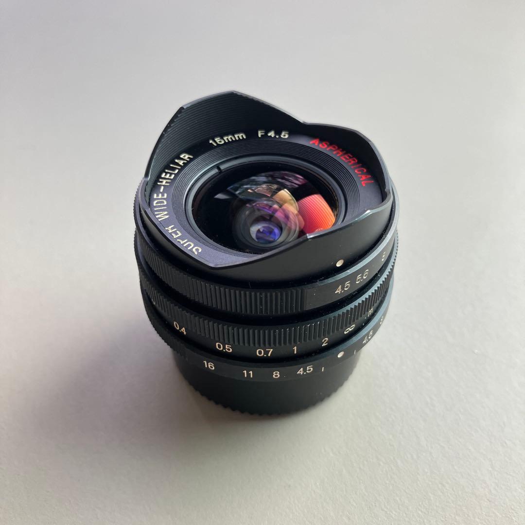 レンズ(単焦点) Voigtlander SUPER WIDE-HELIAR 15mm F4.5