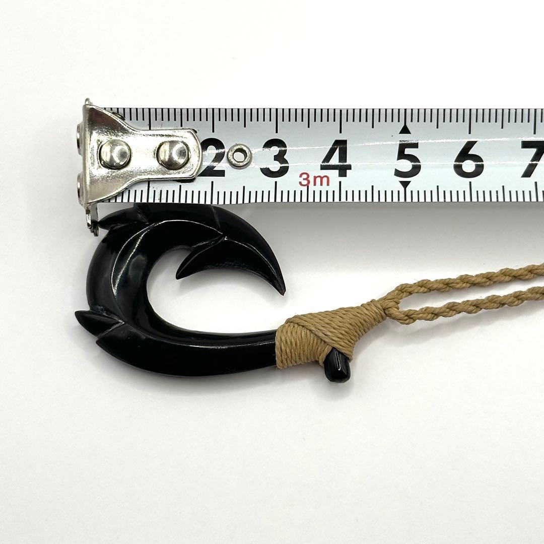 【未使用・極希少】クイックシルバー フィッシュフックボーン ネックレス ブラック