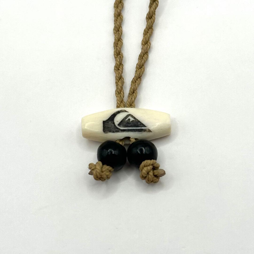 【未使用・極希少】クイックシルバー フィッシュフックボーン ネックレス ブラック