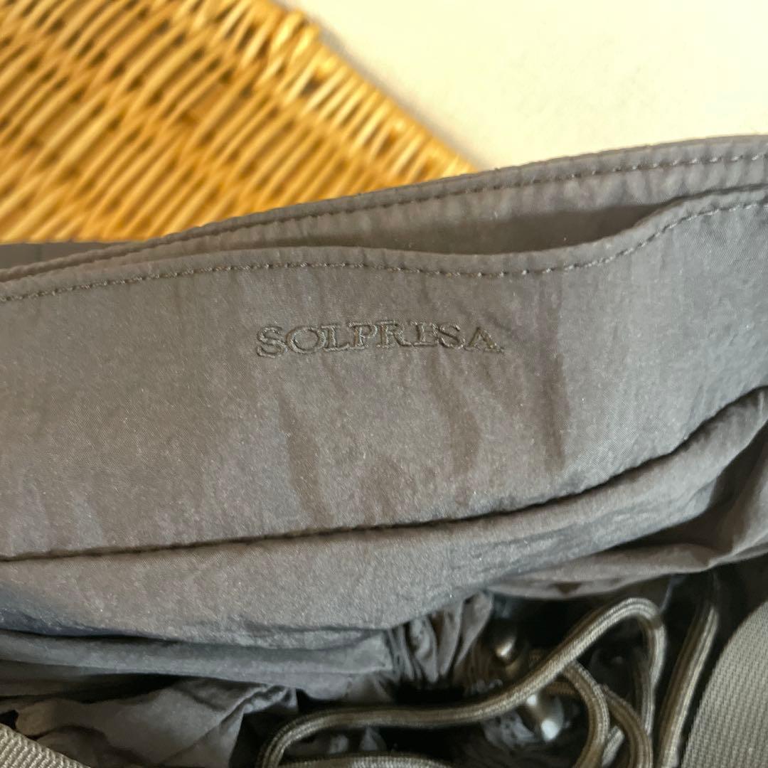 【セール中金曜まで美品！】黒SOLPRESA キルティングトートマザーズバッグM