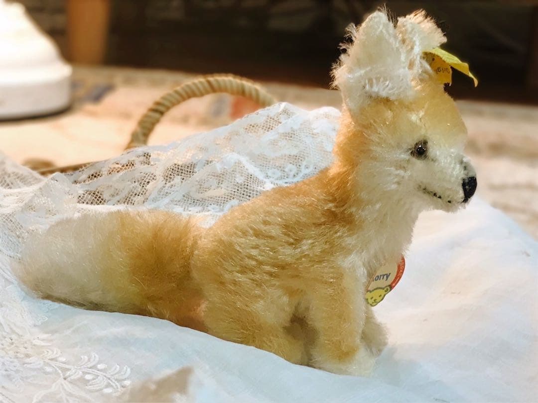 アンティーク　シュタイフ社 きつねのXorry All IDs