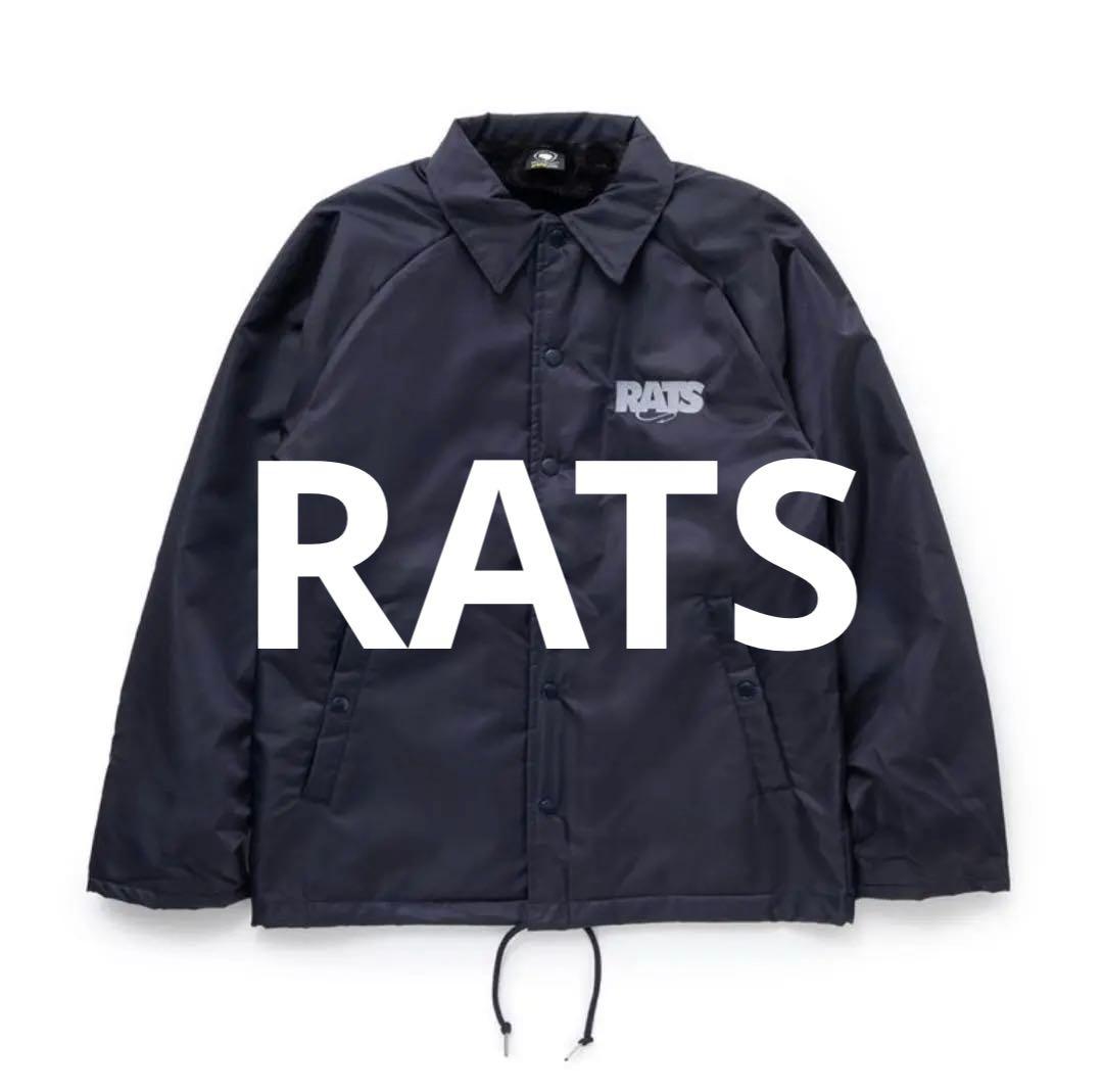 rats BOA COACH JKT NAVY×SILVER GRAY