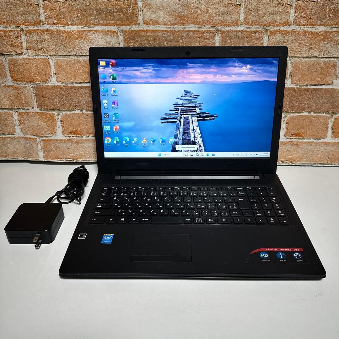 LENOVOノートPC Webカメラ　Windows 11Pro オフィス付き