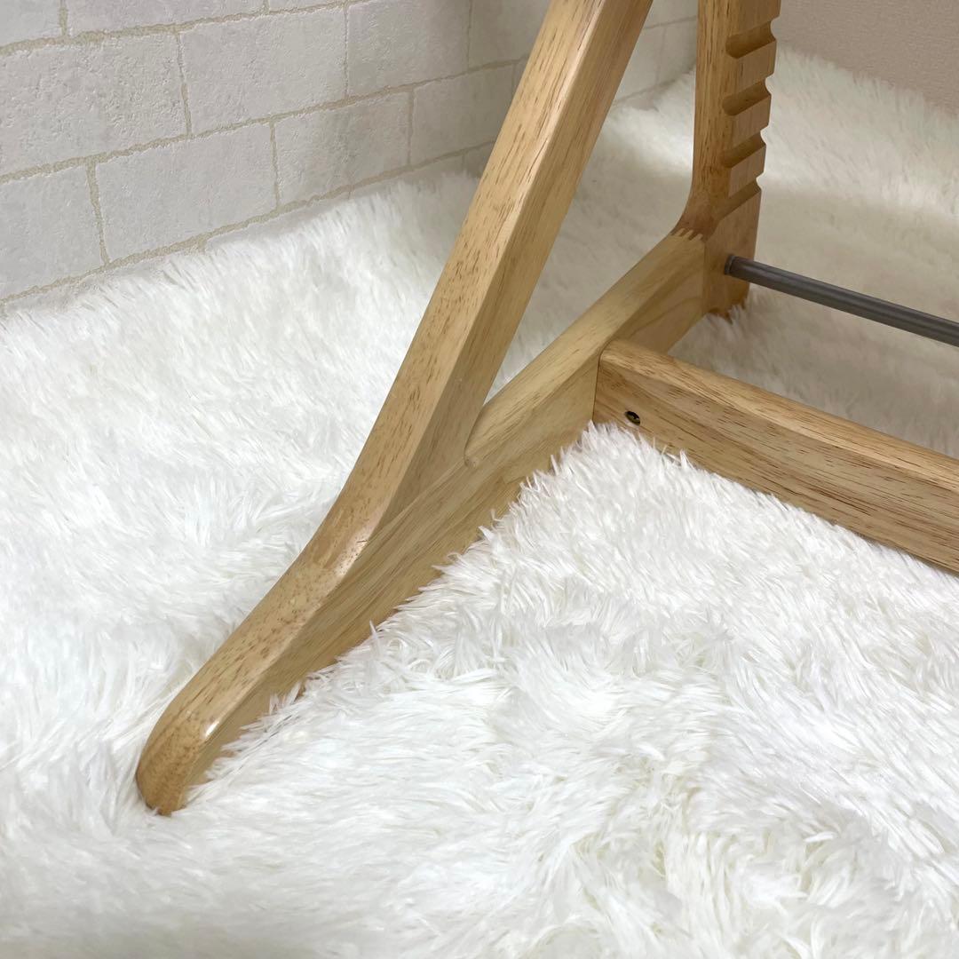 美品　大和屋　すくすくチェア プラス テーブル付き　ナチュラル　1501NA