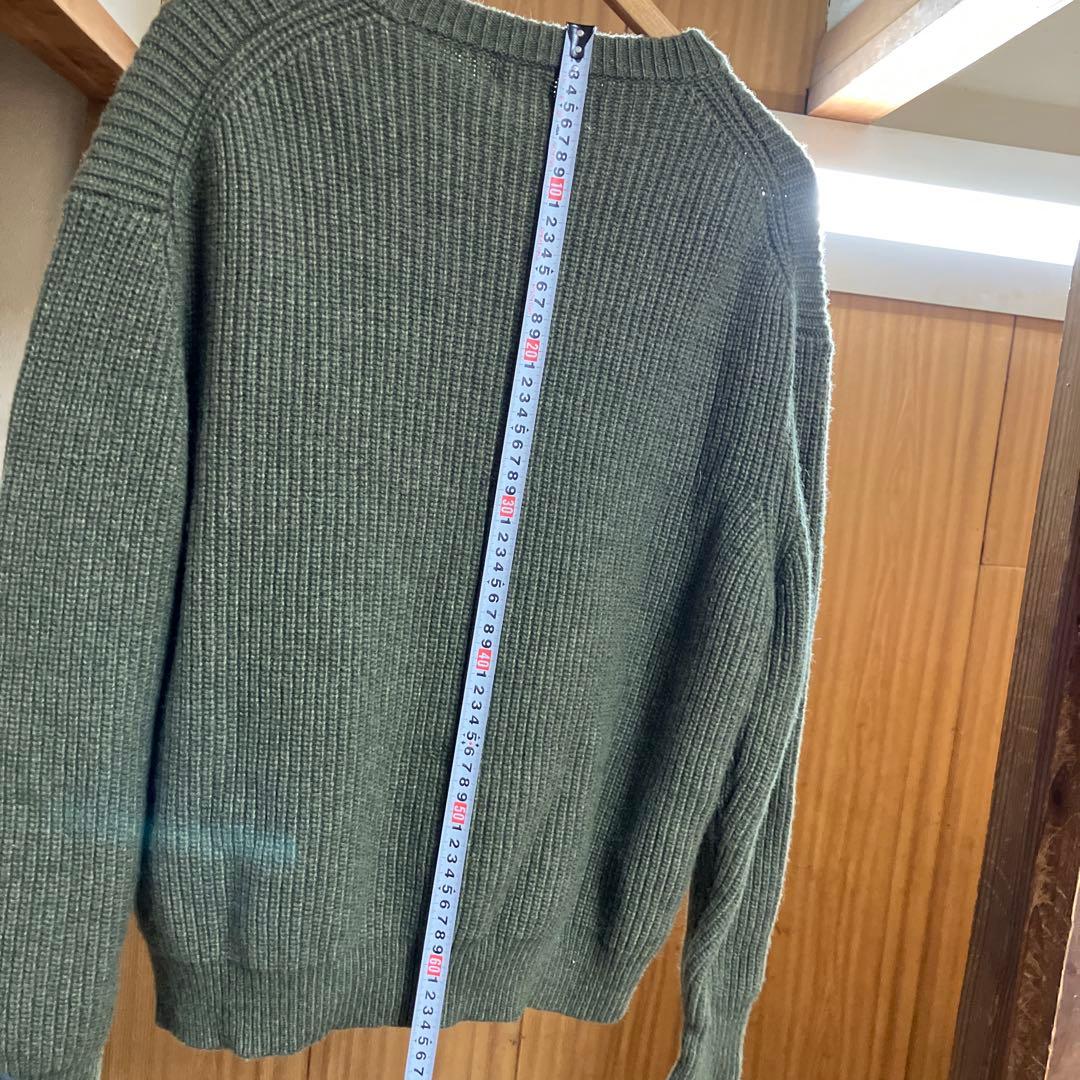 CELINE オリーブロゴ入り ウールニットセーター【1】