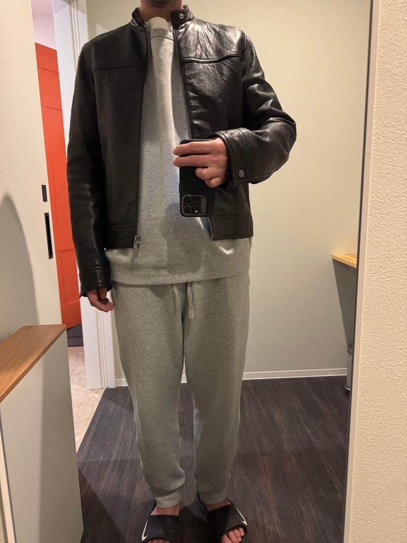 GUCCI 黒 レザージャケット