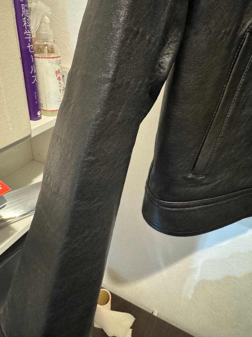 GUCCI 黒 レザージャケット