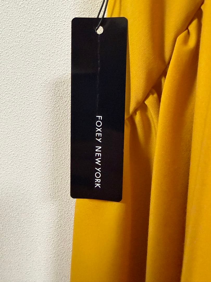 FOXY NEW YORK イエローフレアワンピース 42
