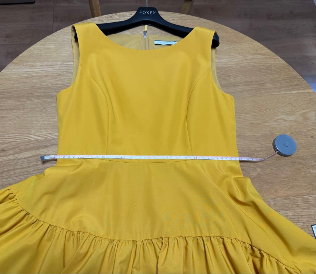 FOXY NEW YORK イエローフレアワンピース 42