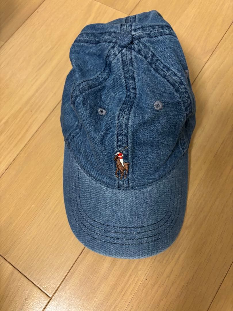 今期　ラルフローレン　デニム　クラシックキャップ