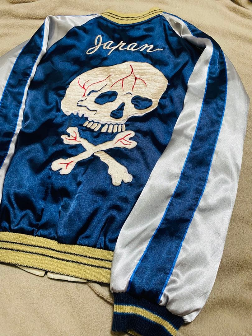 テーラー東洋 日本限定 スカジャン スカル 龍 ２面用 unisex