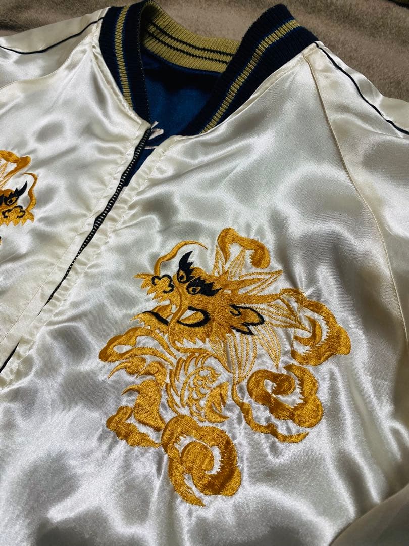 テーラー東洋 日本限定 スカジャン スカル 龍 ２面用 unisex