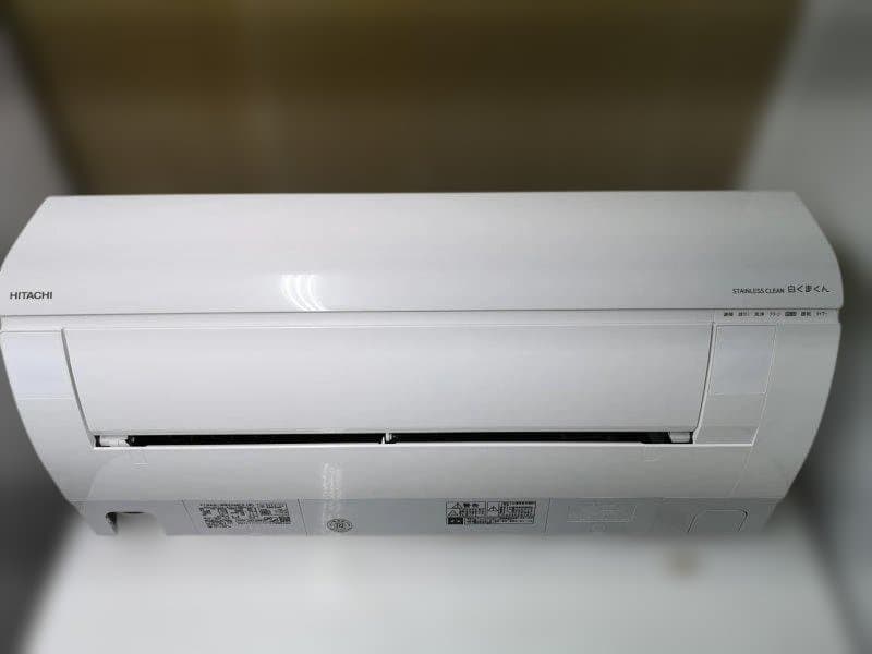 神奈川県内は無料工事、配送付き、室外機セット)日立8畳 2023年式 保証あり