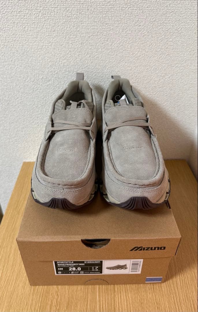 靴 MIZUNO WAVE PROPHECY MOC TAUPE 28cm