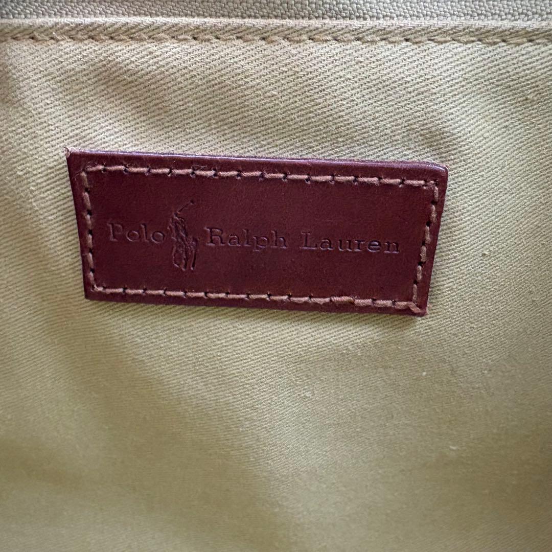 良品✨　ポロラルフローレン　ボストンバッグ　チェック柄　ハンドバッグ　旅行
