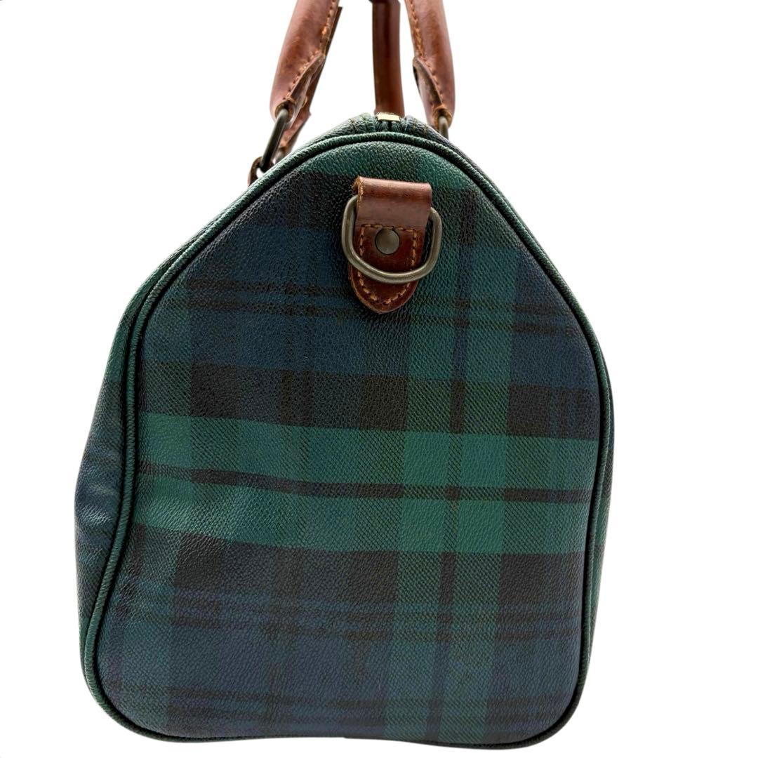 良品✨　ポロラルフローレン　ボストンバッグ　チェック柄　ハンドバッグ　旅行