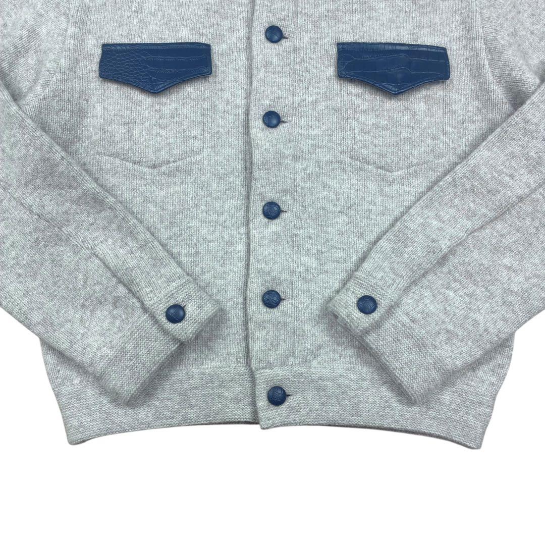 ARAKI INHERITED カシミヤ混 ウール ニット ジャケット 2