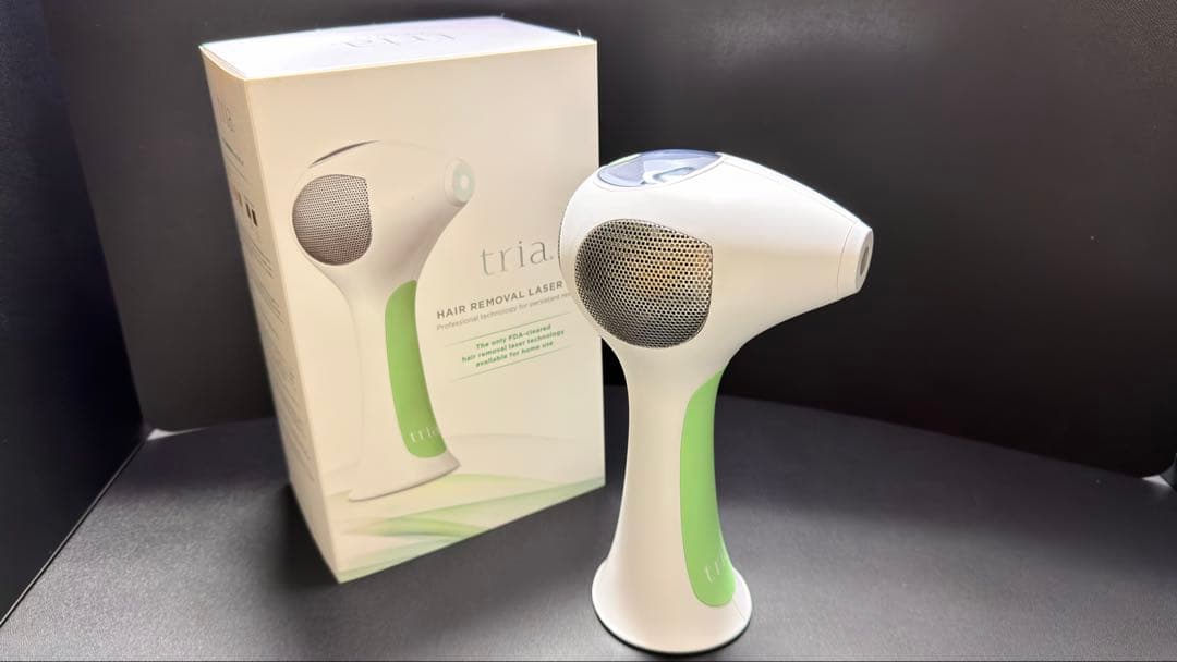 レーザー脱毛器 トリア ホワイト・グリーン