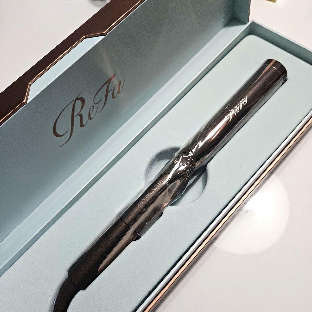 【新品】ReFa MONTECATTINI ヘアアイロン ローズゴールド