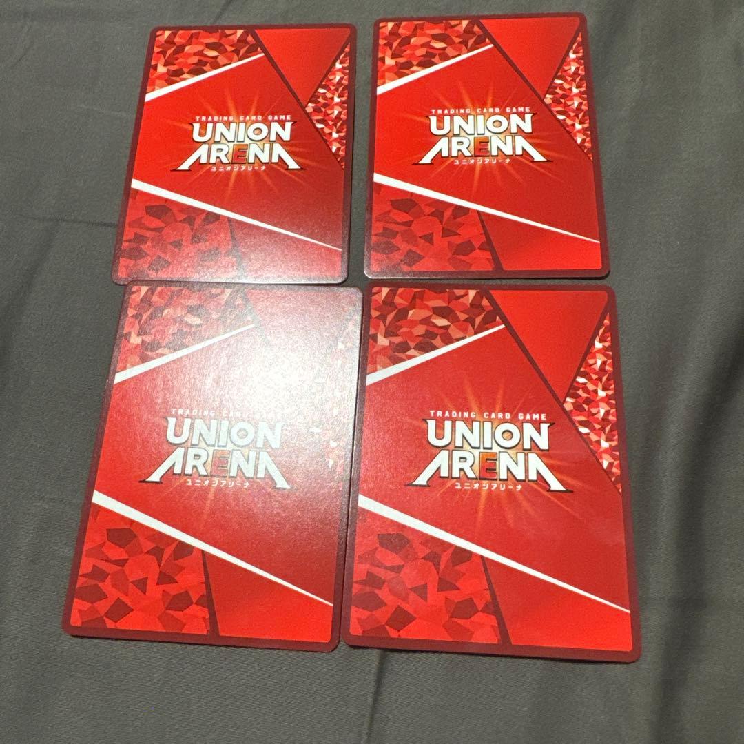 ユニオンアリーナ　カグラバチ　漆羽洋児　漣京羅　パラレル　四枚セット
