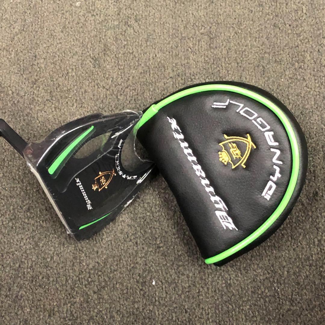 【新品】激安 極太グリップと大型ヘッドの安定感抜群のカッコいいダイナミクスパター