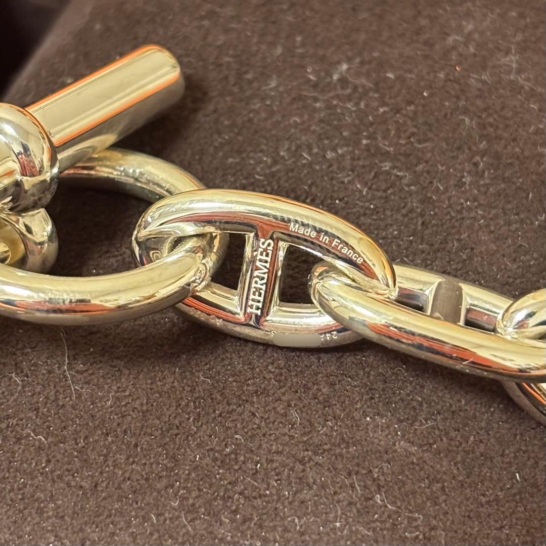 新品 HERMES エルメス シェーヌダンクル GM14