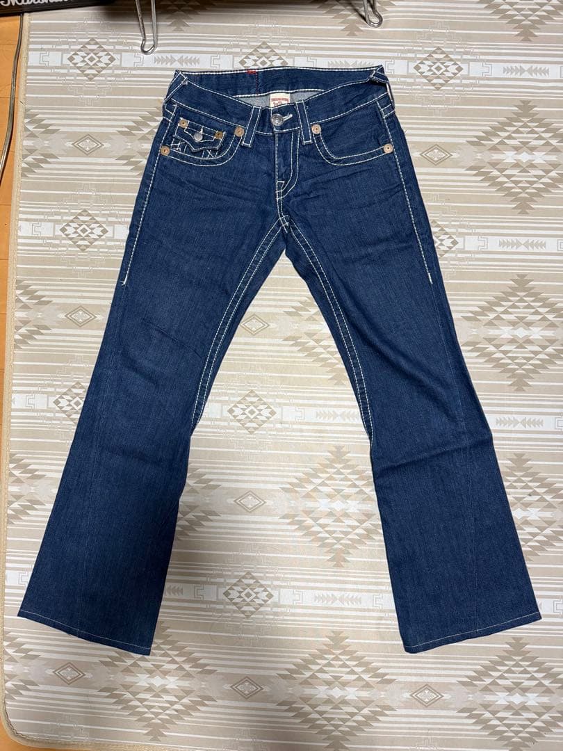 TRUE RELIGION JOEY BIG Tフレア デニム 28インチ
