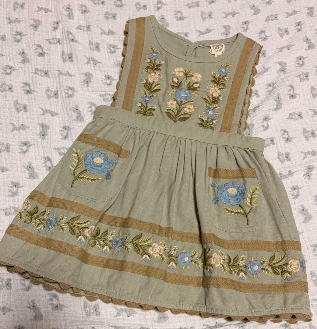 ワンピース apolina Gerdy Pinafore 2-3y