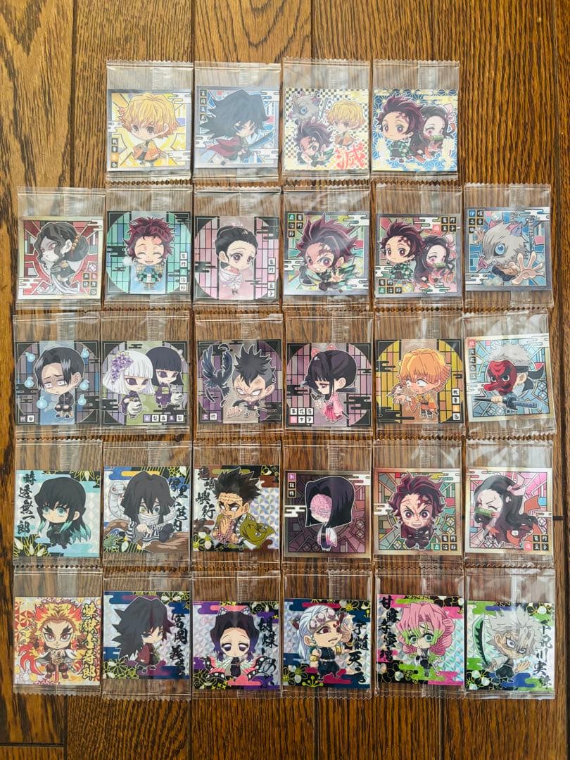 鬼滅の刃ウエハースシール　其ノ一〜其ノ十三　133枚