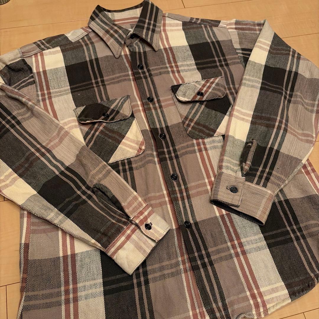 70-80s FIVE BROTHER ネルシャツ goodサイズ 好配色