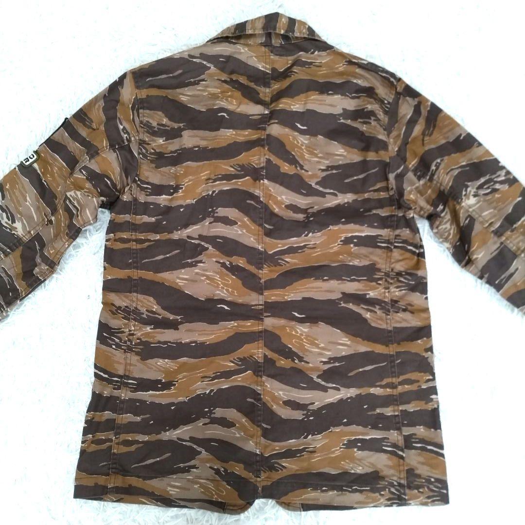 ヒステリックグラマー　ジャケット　タイガーカモ　ミリタリー　ワッペン　ヒスガール