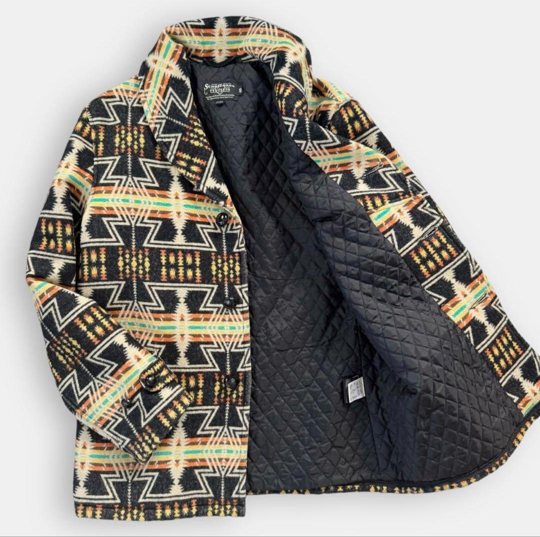 schottナバホ柄ウールジャケット