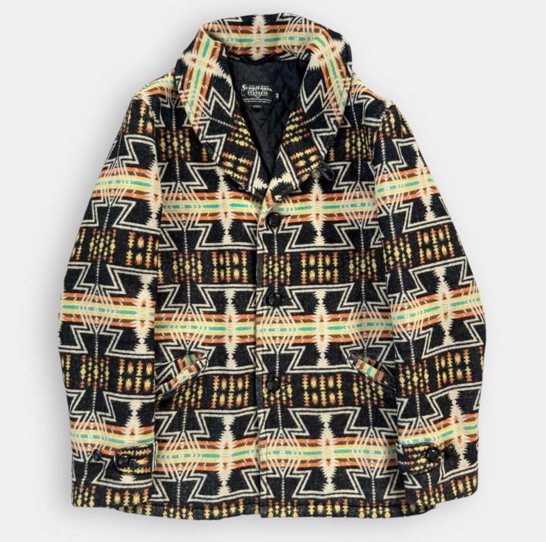 schottナバホ柄ウールジャケット