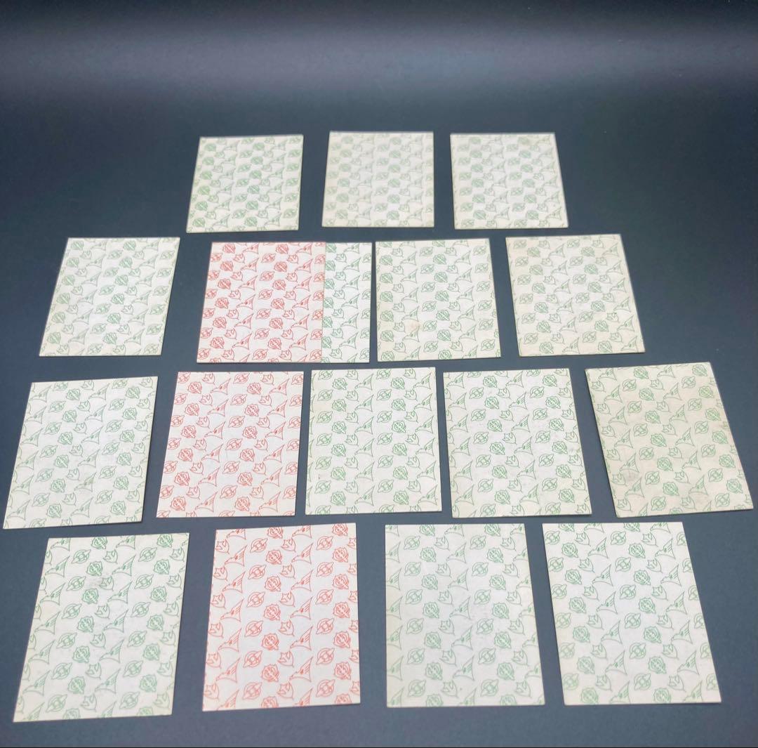 森永 SDガンダム パワーアップシステム 付属ミニカード 17枚